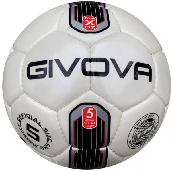 Givova Naxos Ballon de foot noir / argent