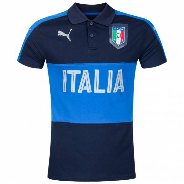 Italy FIGC PUMA Casual Kids Polo Shirt 748860-05Y