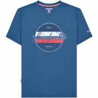 Lambretta Vintage Print Uomo T-shirt SS1010-DK BLU