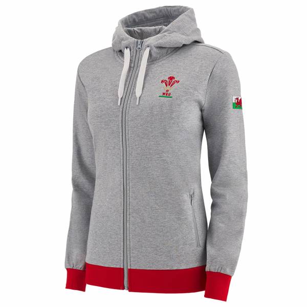 Wales WRU macron Rugby Damen Kapuzen Sweatshirt 58195721