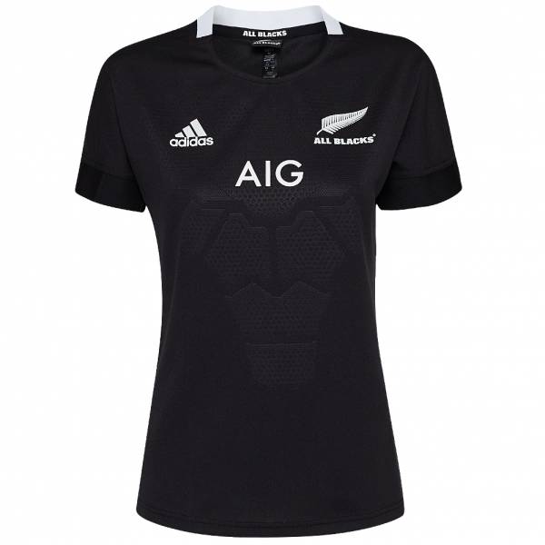 All Blacks Neuseeland adidas Damen Rugby Heim Trikot CW3137