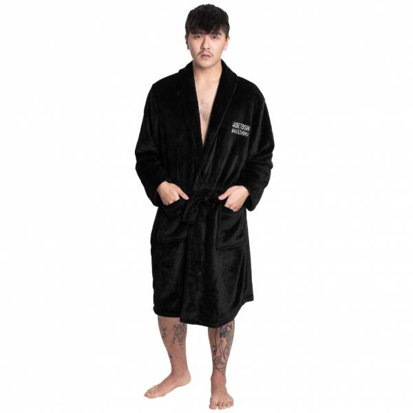 HIDETOSHI WAKASHIMA &quot;Iwatsuki&quot; Bathrobe black