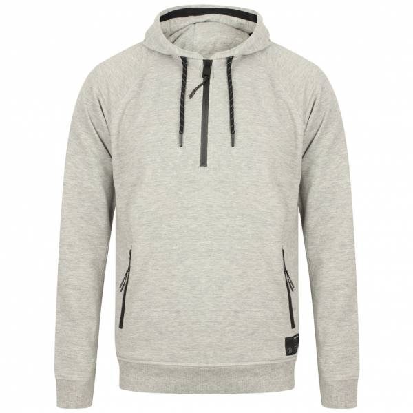 DNM Dissident Kabe Loop Fleece Herren Sweatshirt 1D10561 Light Grey Marl