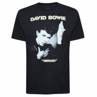 DAVID BOWIE Heroes Heren T-shirt POMTS398BLK