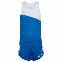 Zeus Kit Robert Hommes Tenue d’athlétisme Maillot avec short royal blue