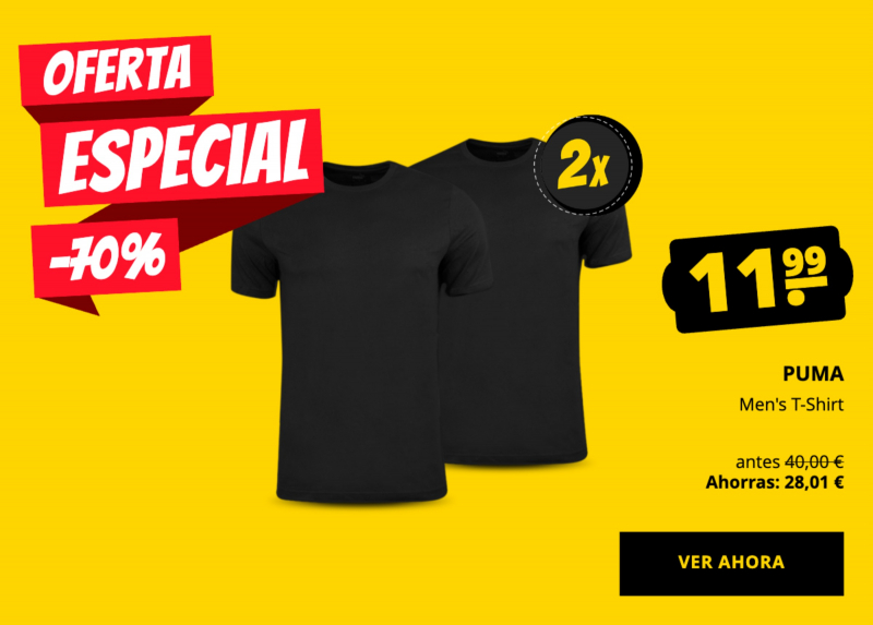 PUMA Men's T-Shirt solo 11,99 €