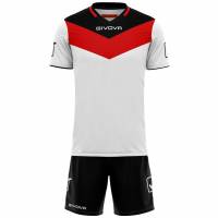Preview: Givova Kit Campo Set Jersey + Shorts red / black Preview: Givova Kit Campo Set Jersey + Shorts red / black