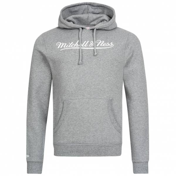 Mitchell & Ness Script Herren Hoodie MN-BRA-SCRPTLOGOHOOD-BRA-GRHWH