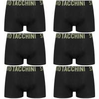 Sergio Tacchini Herren Boxershorts
6er-Pack schwarz/armygrün