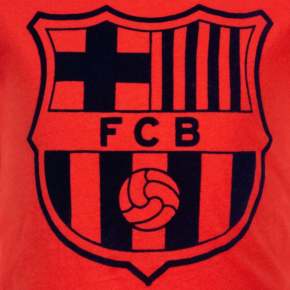 T-Shirt rétro FC Barcelone - Brassard Capitaine