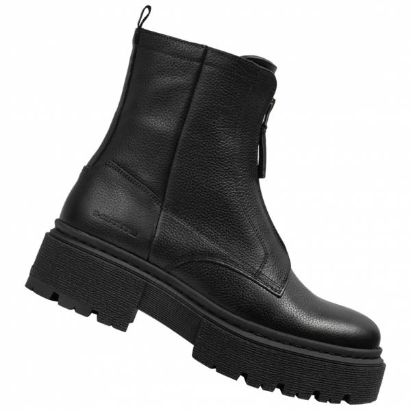 G-STAR RAW KAFEY Performance Mid Zip Damen Nubukleder Stiefel 2211 021712 BLK
