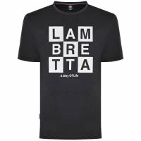 Lambretta Two Tone Box Hommes T-shirt SS0006-BLK