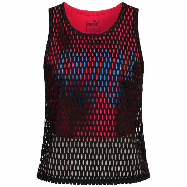 PUMA Shift Kobiety Tank top do fitnessu z siateczki 518812-01