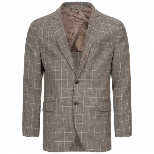 Hackett London JL Stretch WindowPane Hommes Blazer en laîne HM442626R-951