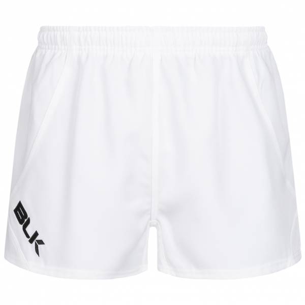 BLK Tek Hommes Short de rugby BKSH308WHT