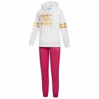 Umbro Premium Donna Tuta sportiva 32083S-OFF-White-Fuchsia