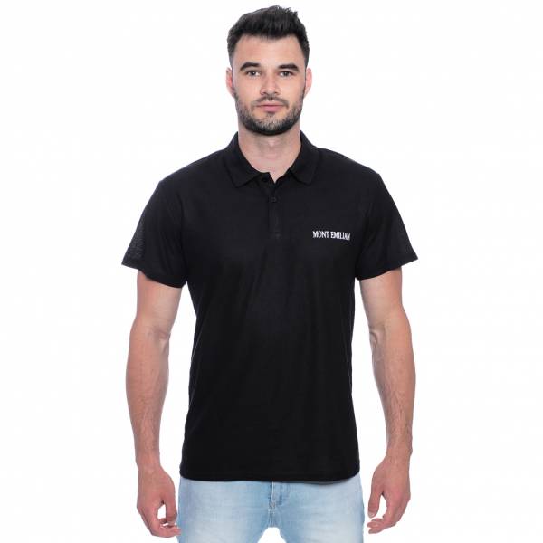 MONT EMILIAN &quot;Caen&quot; Heren Basic Poloshirt zwart