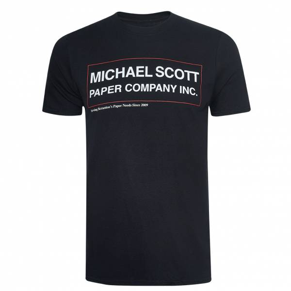 BIURO Michael Scott Paper Mężczyźni T-shirt UNMTS022BLK
