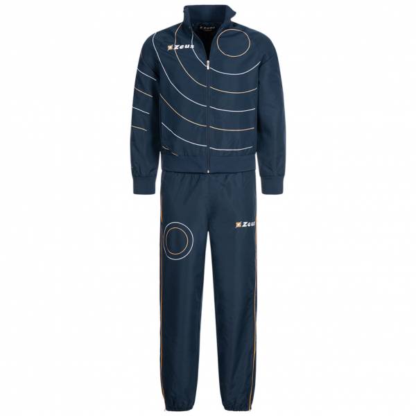 Zeus Tuta Orbit Men Tracksuit Navy Orange