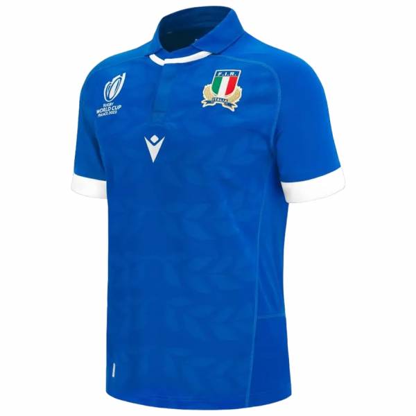 Italien FIR Rugby macron Bambini Maglia per il gioco in casa 58571405