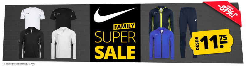 Nike Super sale desde 11,75 €