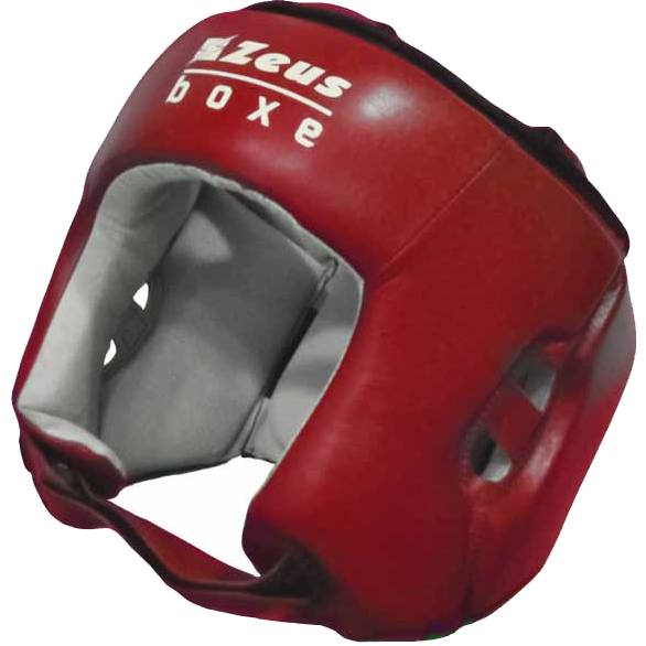 Zeus Vesuvio Boxing Headguard red