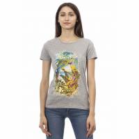 TRUSSARDI Action Mujer Camiseta Gris 2BT16012