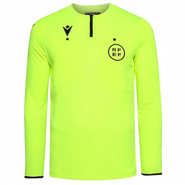 Spanien RFEF macron Herren Langarm Schiedsrichter Trikot 58546920