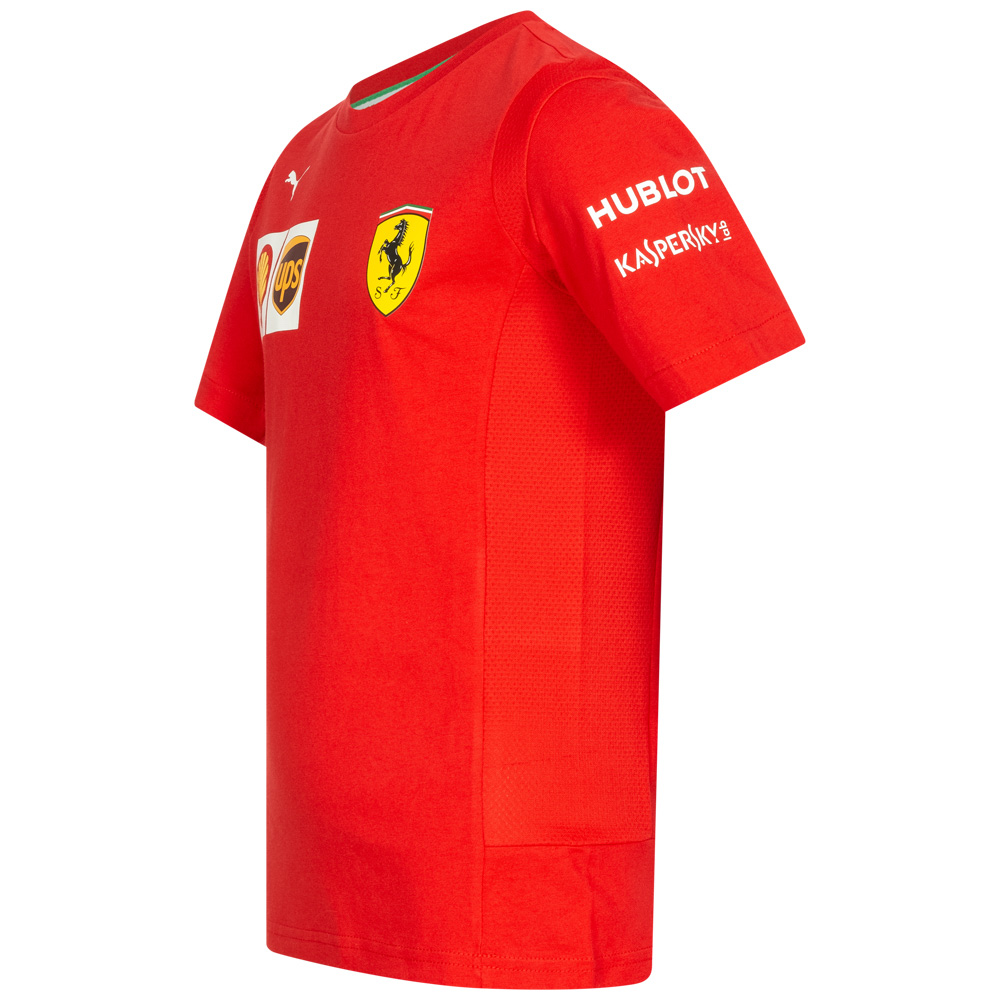 PUMA x Scuderia Ferrari Kinder T-Shirt 762536-01 | SportSpar