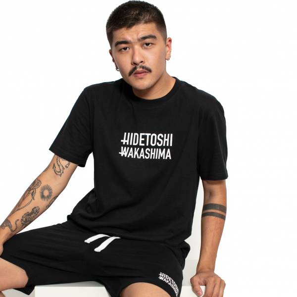 HIDETOSHI WAKASHIMA &quot;1st&quot; Men Oversized T-shirt black