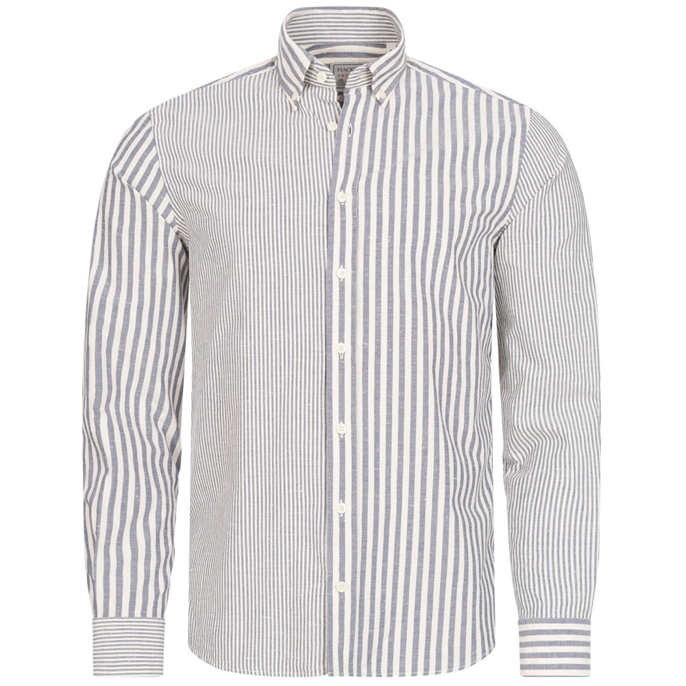 HKT Polo Shirt by HACKETT Mens Dk Grey Slim-Fit XL-XXL Long Sleeve Top BNWT R£65 