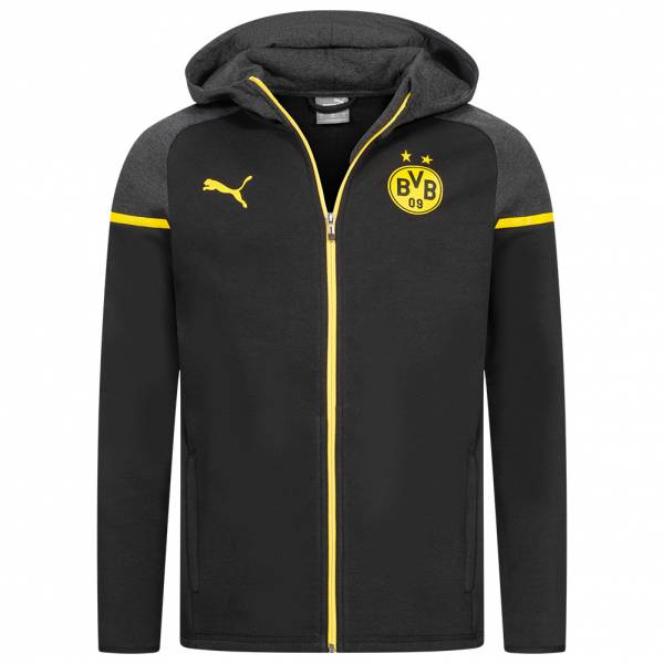 Borussia Dortmund BVB 09 PUMA Hombre Casuales Chaqueta con capucha 771842-02