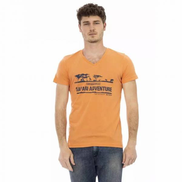 TRUSSARDI Action Men Lake Tanganyika T-shirt Orange 2AT04V083