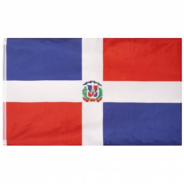Dominikanische Republik Flagge MUWO &quot;Nations Together&quot; 90 x 150 cm