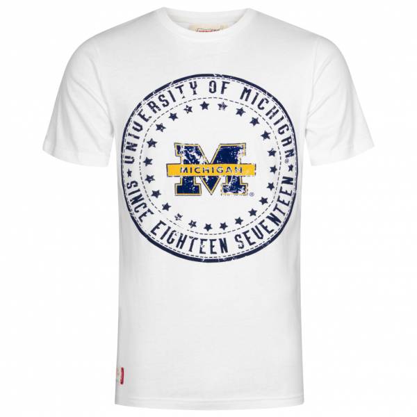 Michigan Wolverines American Freshman Herren T-Shirt APE01091-WHITE