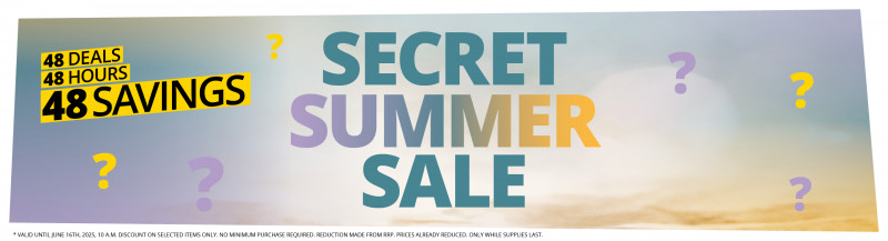 SECRET SUMMER SALE