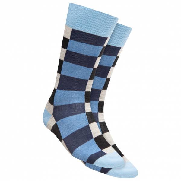 Hackett London Quadrat Block Hommes Chaussettes 1 paire HMU50663-0AA