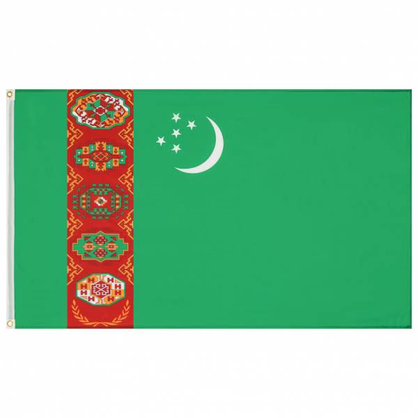 Turkménistan MUWO &quot;Nations Together&quot; Drapeau 90x150cm