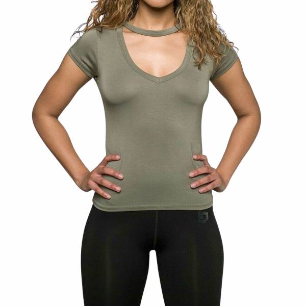 Beyond Limits Cutout Femmes T-shirt BL10341