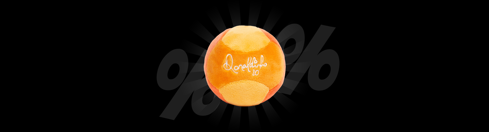 Ronaldinho Plush Ball solo 2,22 €