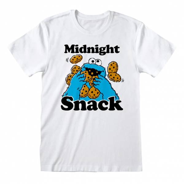 Sesame Street Midnight Snacks Hommes T-shirt SES00949TSW