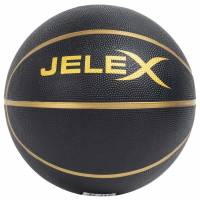 JELEX Sniper Balón de baloncesto negro-dorado