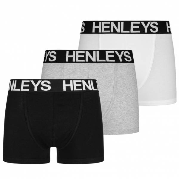 HENLEYS Marshal 3er-Pack Herren Boxershorts HST00701