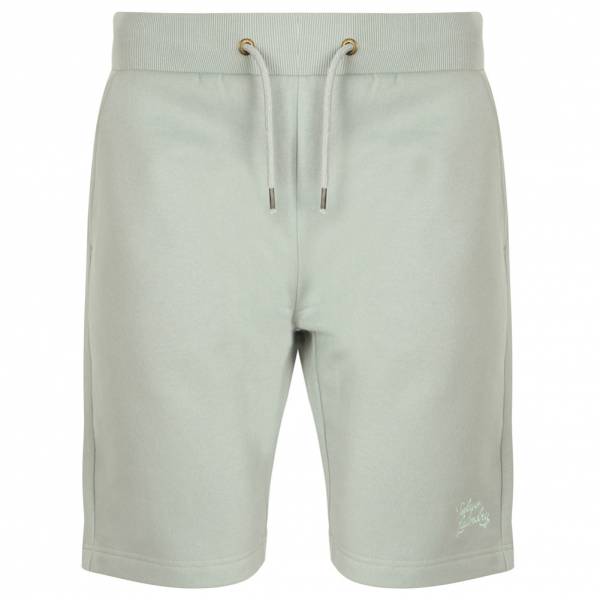 Tokyo Laundry Falcon Herren Fleece Jogger Shorts 1G10465 Pale Mint