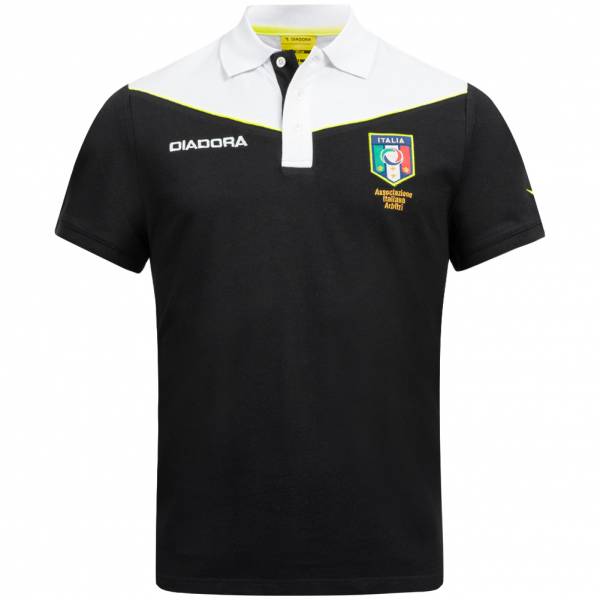 Italie AIA Diadora Hommes Polo d'arbitre d'entraînement 102.161945-80013