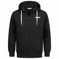ellesse Klemerio Full Zip Hombre Sudadera con cremallera y capucha SOP23857-Negro