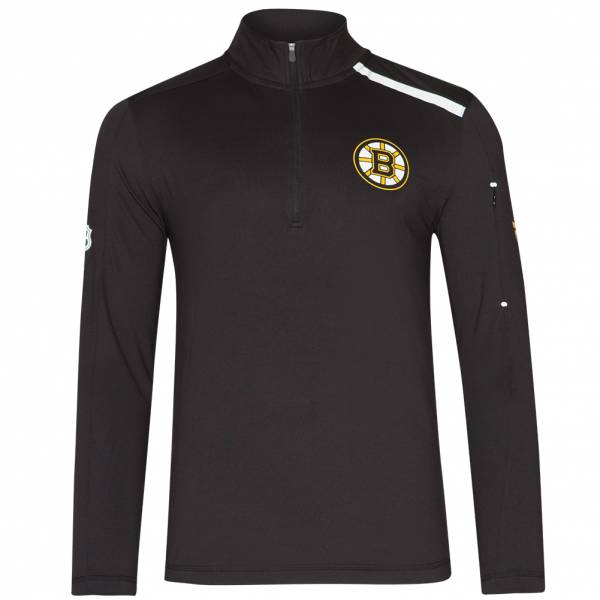 Boston Bruins Fanatics 1/4-Zip Herren Trainings Sweatshirt MA27127A2GC45U