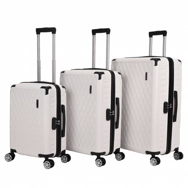 VERTICAL STUDIO &quot;Odense&quot; Maleta Set de 3 20&quot; 24&quot; 28&quot; blanco