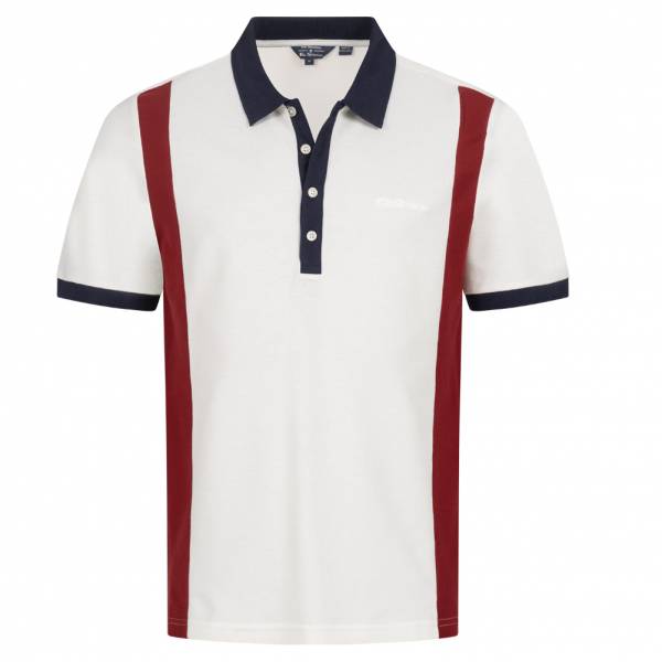 BEN SHERMAN Vintage Sports Men Polo Shirt 0076367-SNOW WHITE