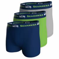Seattle Seahawks NFL Uomo Boxer Set da 3 23250001-4075